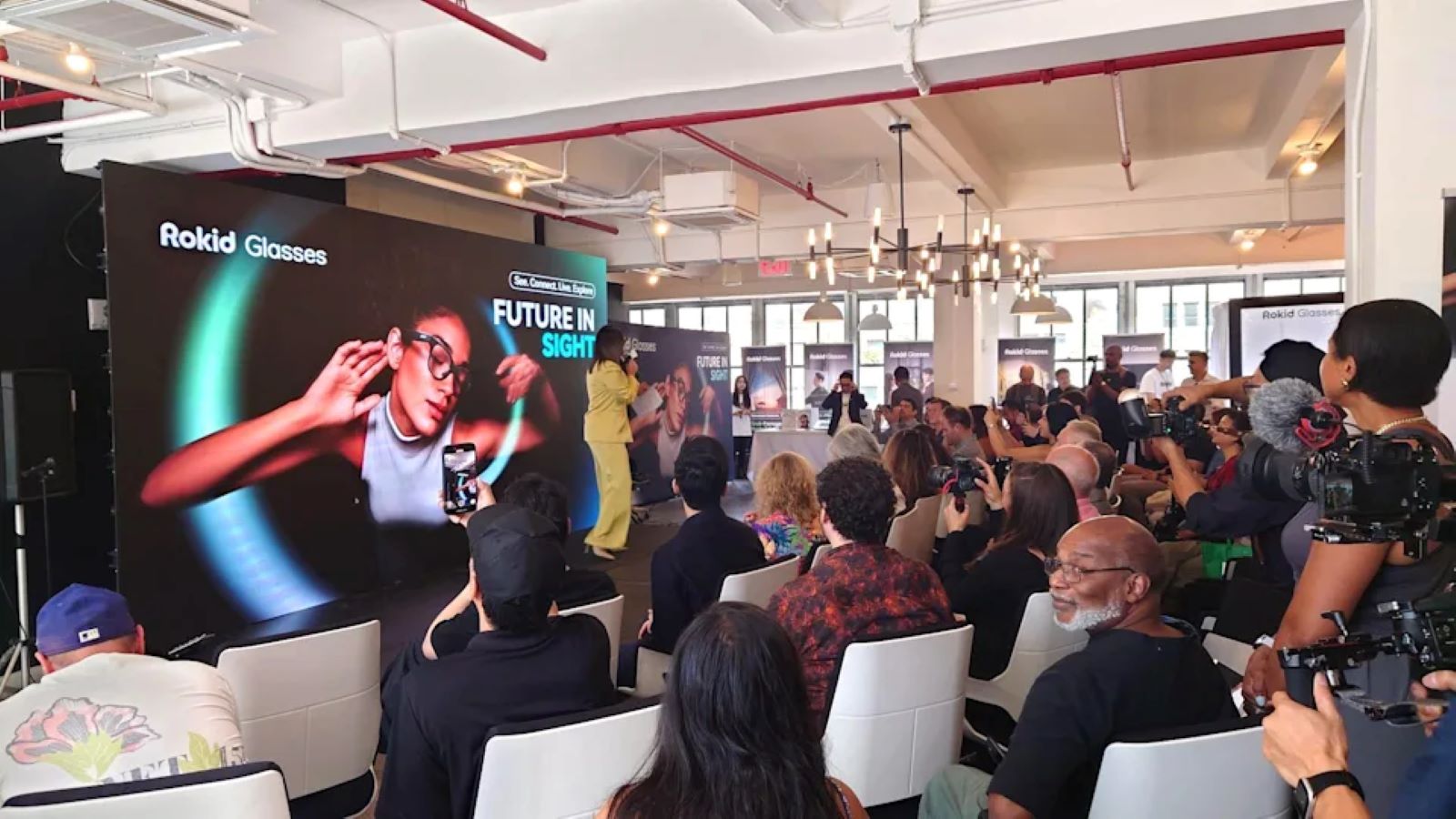 Rokid brings ai glasses launch to new york city