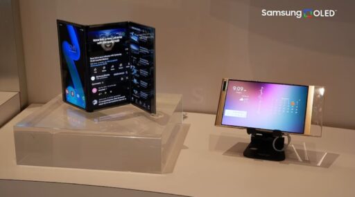 Samsung trifold phone appears in one ui software animation