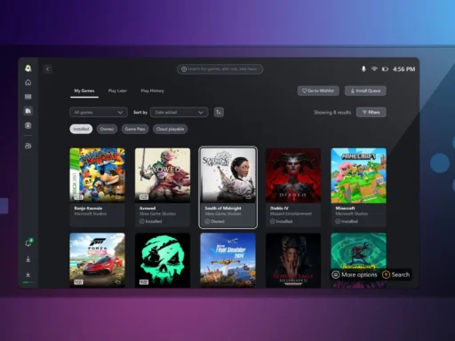 Xbox adds cross device play history to sync recent games on every screen